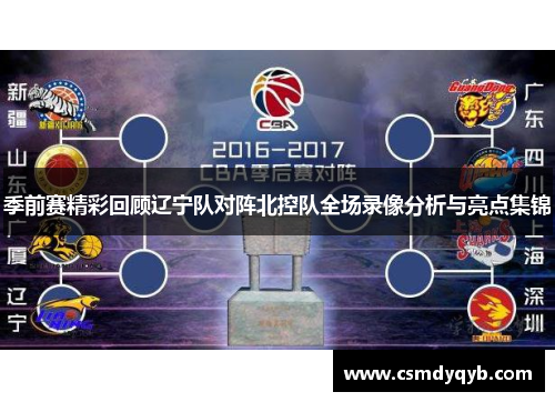 季前赛精彩回顾辽宁队对阵北控队全场录像分析与亮点集锦